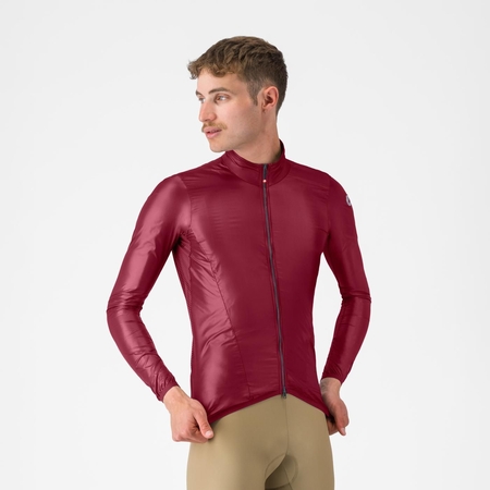 CASTELLI ARIA SHELL 2 JACKET DEEP BORDEAUX